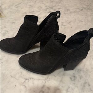 Jeffery Campbell Black Ankle Boots